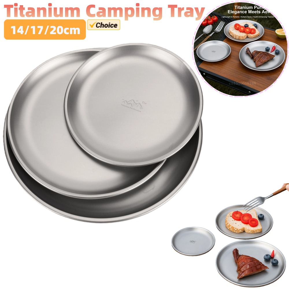 14/17/20cm Titanium Camping Pl - Camping Cooking Pack บทวิจารณ์และราคา