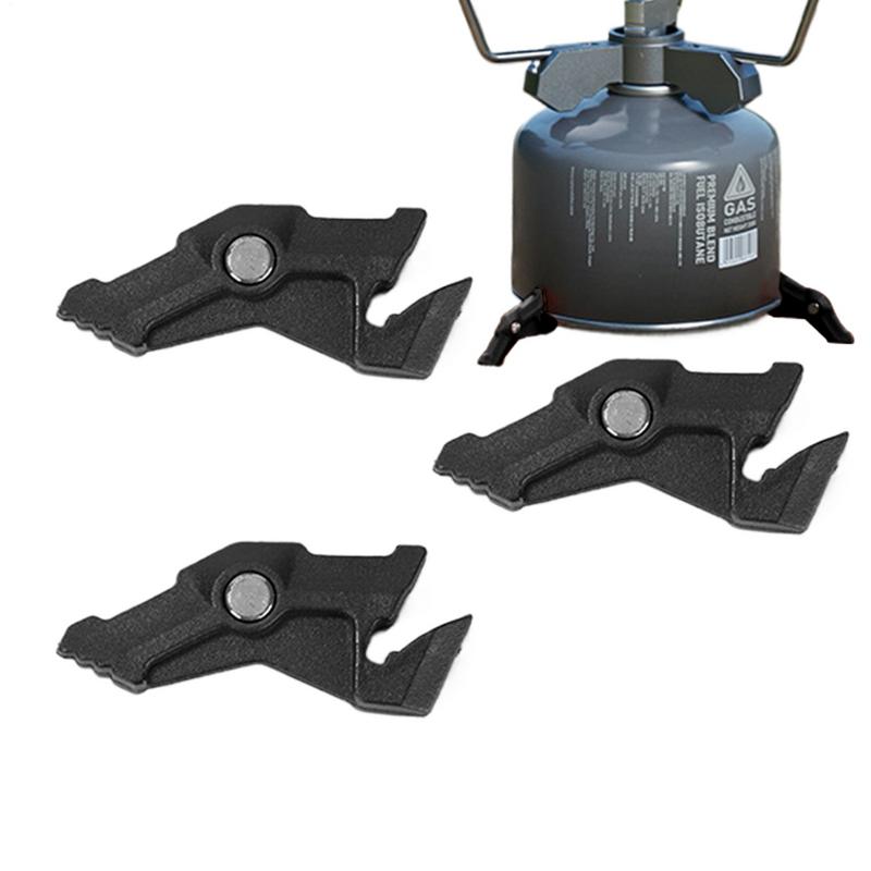 1pc Camping Gas Canister Stand - Camping Cooking Gas Canister บทวิจารณ์และราคา