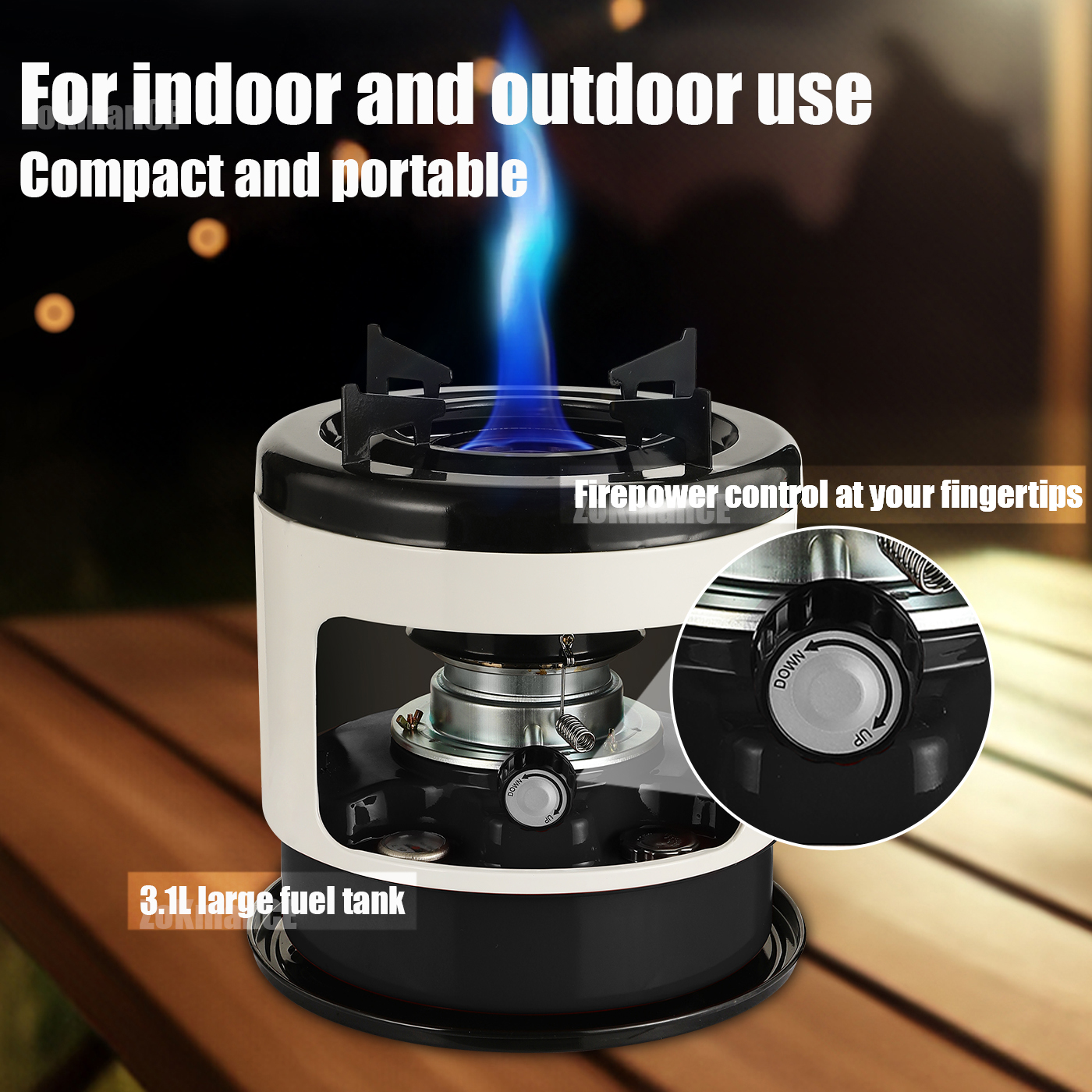 Outdoor Portable Kerosene Heat - Camping Cooking Tips บทวิจารณ์และราคา