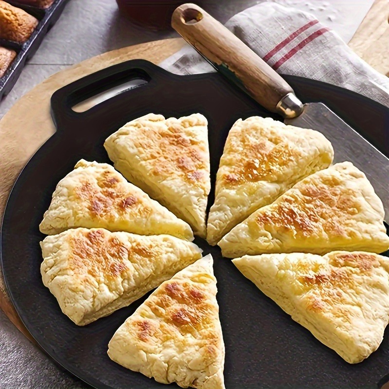 1pcs Cast Iron Outdoor Grill P - Camping Cooking Frying Pan บทวิจารณ์และราคา