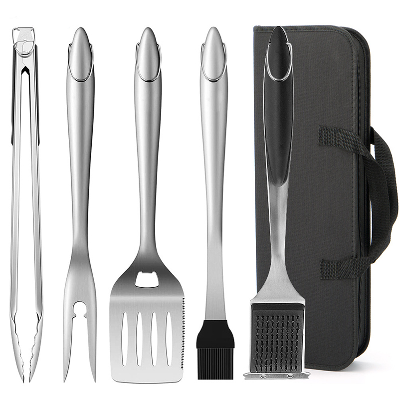 Stainless Steel Barbecue Tool  - Camping Cooking And Dining Set บทวิจารณ์และราคา