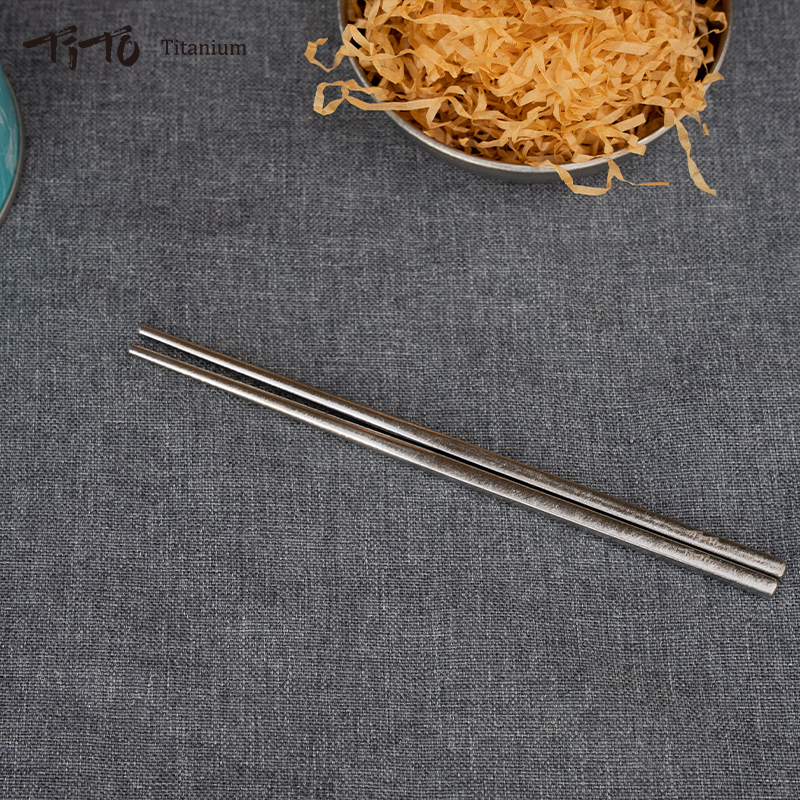 TiTo pure titanium  chopsticks - Camping Cooking Meals บทวิจารณ์และราคา