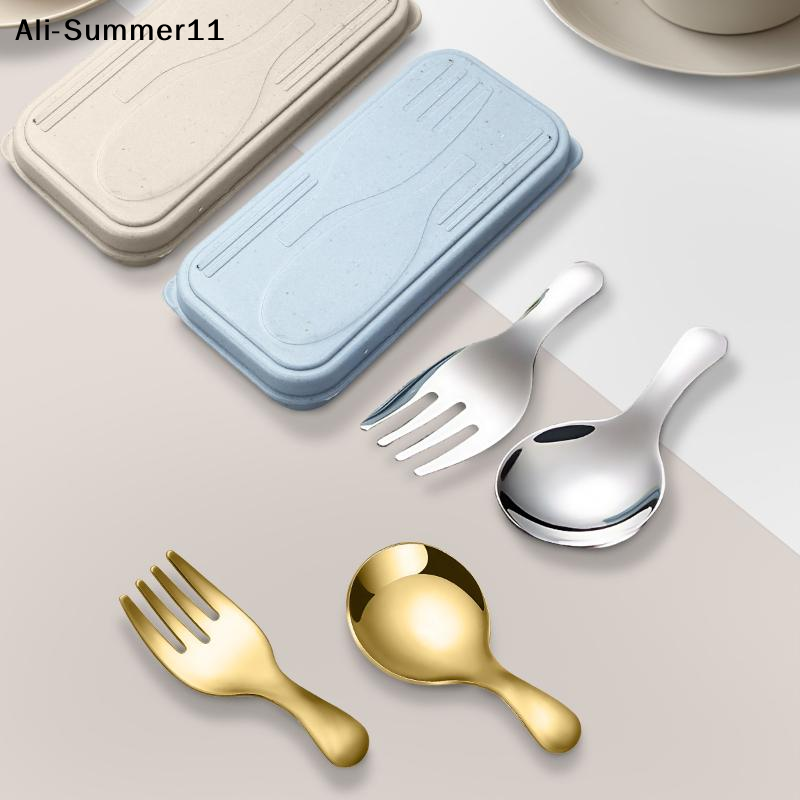 【A6L】Steel Tableware Set Spoon - Camping Cooking Cutlery Set บทวิจารณ์และราคา