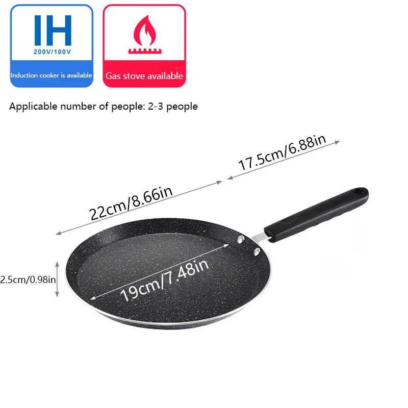 Chef's Choice Flat Frying Pan  - Camping Cooking Frying Pan บทวิจารณ์และราคา