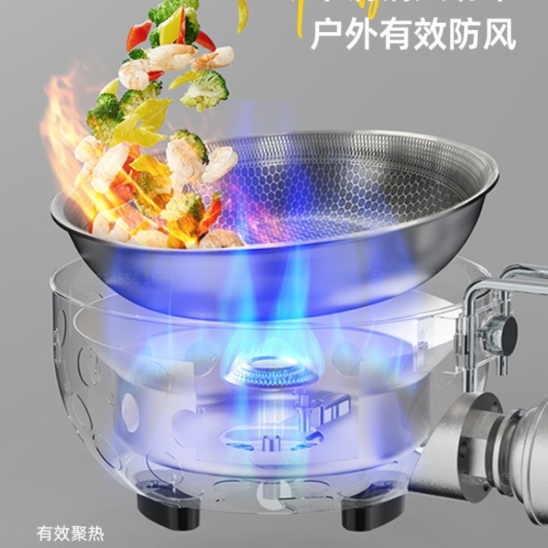 Portable Outdoor Gas Stove All - Camping Cooking One Pot บทวิจารณ์และราคา