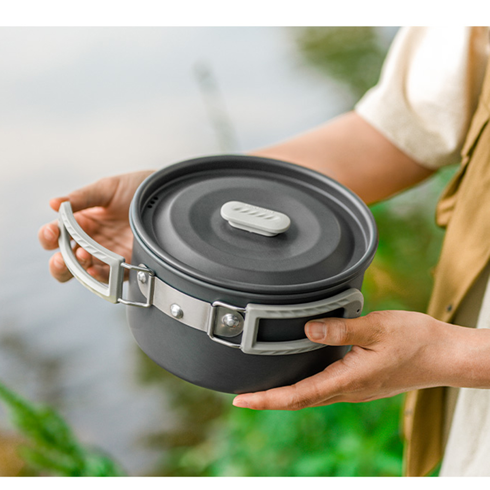 Naturehike Outdoor Pot Set,Cam - Camping Cooking Frying Pan บทวิจารณ์และราคา