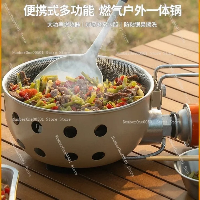 Portable Outdoor Cooking Pot A - Camping Cooking One Pot บทวิจารณ์และราคา