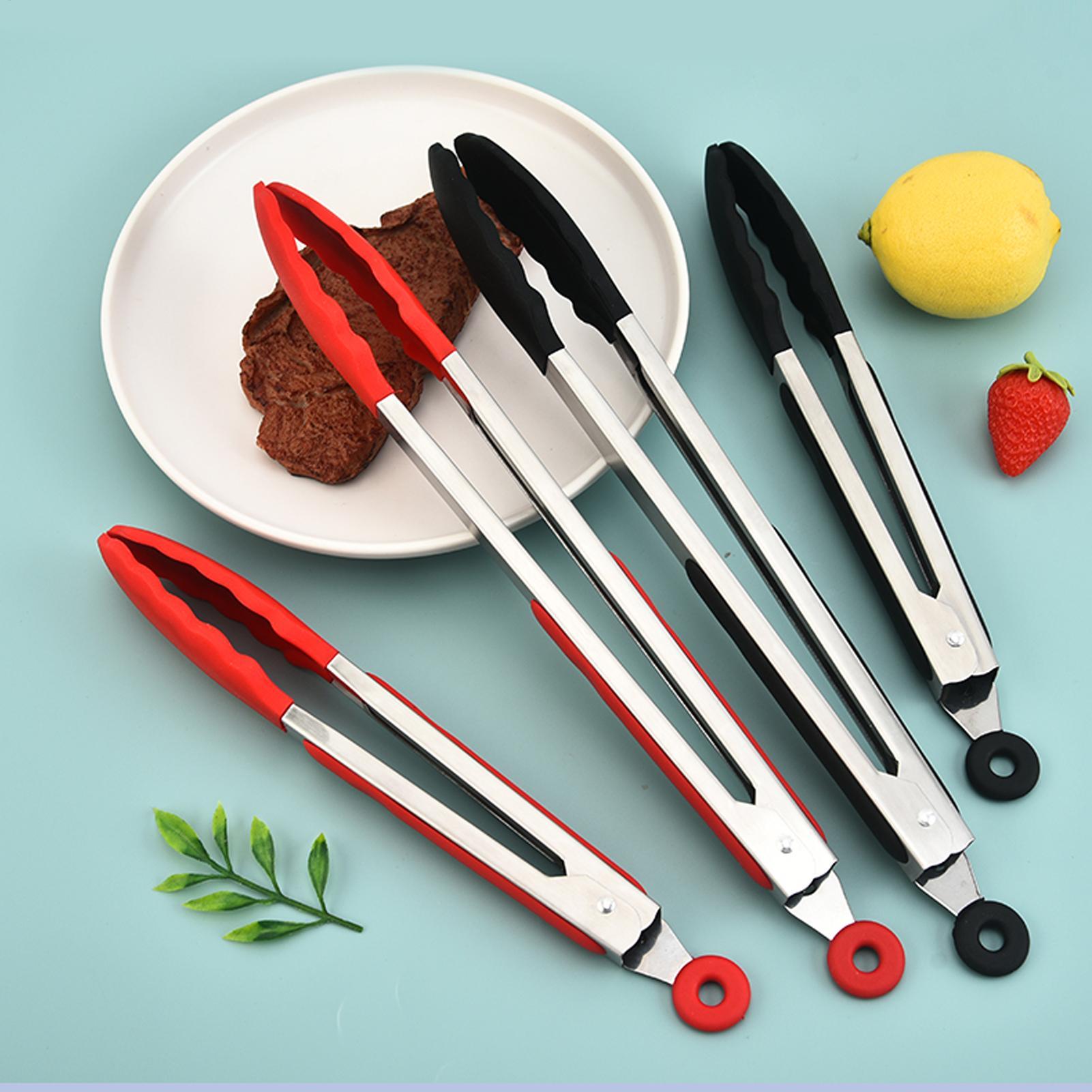 Cooking Tongs 3 Pieces Non-Sli - Camping Cooking Tips บทวิจารณ์และราคา