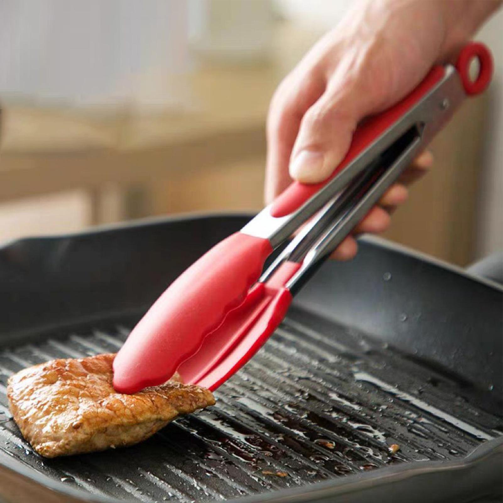 Cooking Tongs 3 Pieces Non-Sli - Camping Cooking Tips บทวิจารณ์และราคา