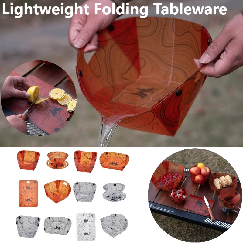 Foldable Camping Tableware Por - Camping Cooking Pack บทวิจารณ์และราคา