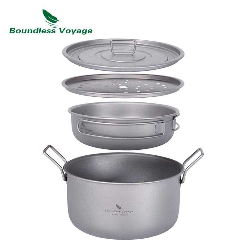 Boundless Voyage Camping Cooki - Camping Cooking Frying Pan บทวิจารณ์และราคา