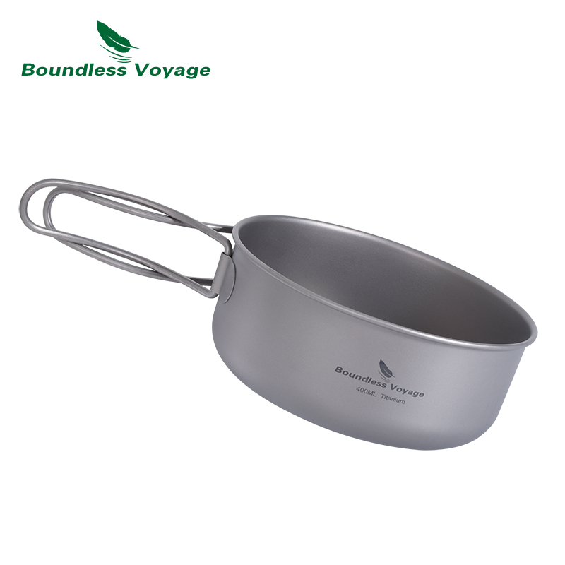 Boundless Voyage Titanium Pot  - Camping Cooking Pots And Pans Set บทวิจารณ์และราคา